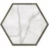 Декор FAP Ceramiche Roma fLVE Deco Esagono Calacata Imperiale 21.6x25