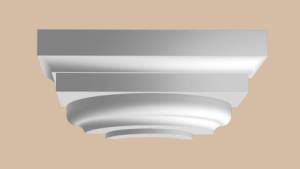 Полукапитель DECOMASTER 90024-5H 21x42x17