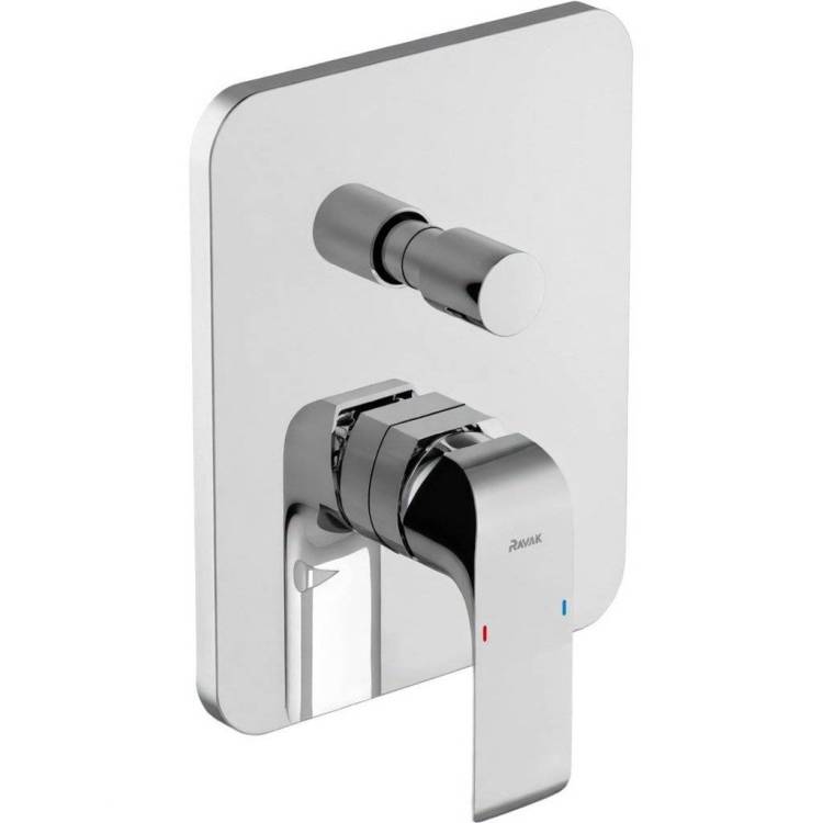 Смеситель для душа Ravak Flat X070123 нержавеющая сталь