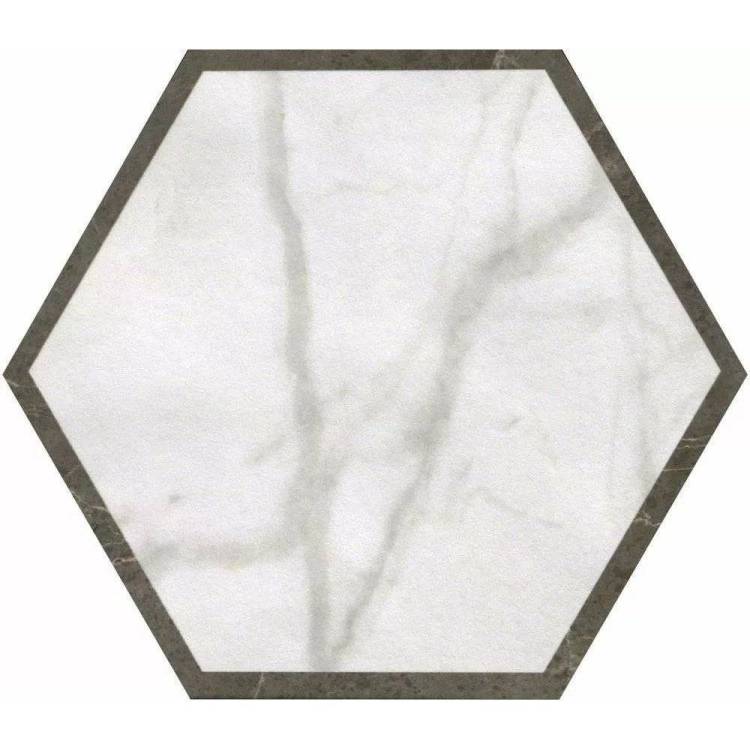 Декор FAP Ceramiche Roma fLVE Deco Esagono Calacata Imperiale 21.6x25