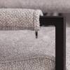 Кресло Tetchair Charli lux 24903 VT shape silver, велюр, букле фото 8