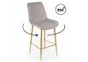 Полубарный стул Notta Седа 360 632609 латте (zd 290) / золотой