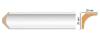 Карниз DECOMASTER D133-114 240x2x2