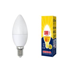 Лампа светодиодная Volpe Norma LED-C37-11W/WW/E14/FR/NR