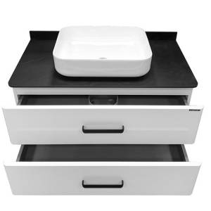 Тумба с раковиной Comforty Амстердам 95 00-00005494 белый