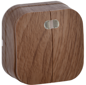 Выключатель 2-клавишный IEK Glory EVH21-K24-10 дуб