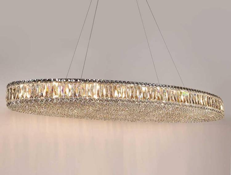 Подвесная люстра Newport Valencia 8458+14/S chrome