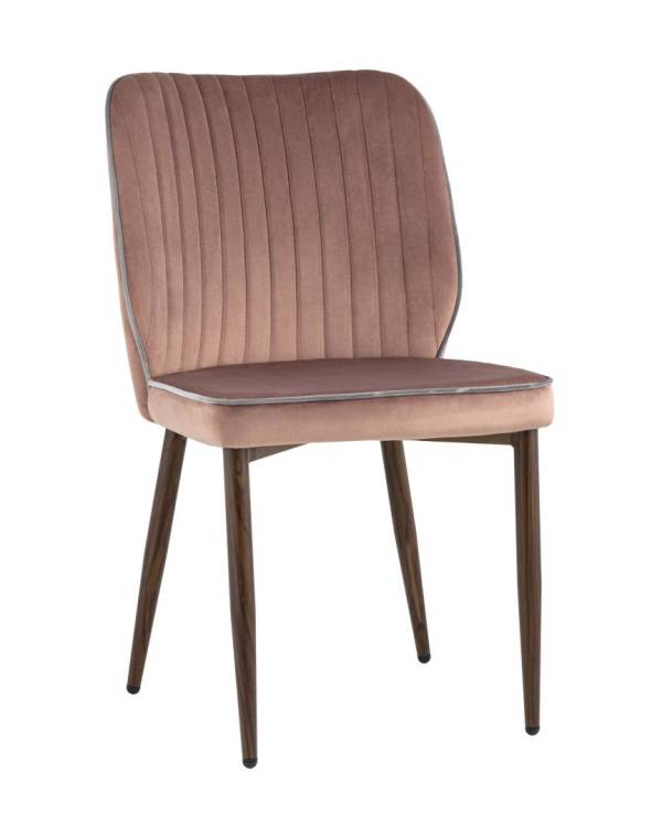 Стул Stool Group Лоренс MC72 VELVET HLR-44/HLR-20 Edge DUAL пыльно-розовый