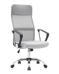 Кресло компьютерное Stool Group TopChairs Benefit D-200 grey серое