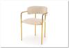 Стул кухонный Halmar K537 V-CH-K/537-KR-KREMOWY кремовый/золотой фото 4
