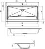 Мебель для ванной Aquanet Lino 90 белый матовый фото 10