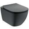 Унитаз подвесной Ideal Standard Tesi Silk Black (Черный шелк)