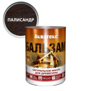 Масло для древесины Акватекс Бальзам палисандр 0.75 л