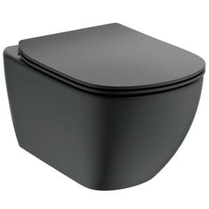 Унитаз подвесной Ideal Standard Tesi Silk Black (Черный шелк)