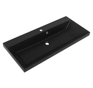 Раковина Belbagno BB1000/450-LV-ART-AST-NERO 100x45x15 черная