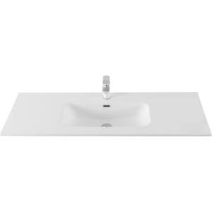 Раковина Aquanet Flat 330427 120 см, белая матовая