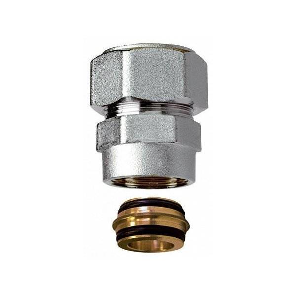 Удлинение прямое FAR М24х19 (ВР-НР) для медн. труб 22 мм (L=30)