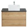 Столешница BelBagno KEP-90-MNO Marmo Nero Opaco, 90x46 фото 3