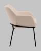 Стул с подлокотниками Stool Group Кози NEW AV 318-C01m-08 ткань букле молочный фото 4