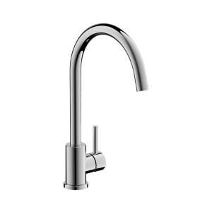Смеситель для кухни Belz B70809 с гибким изливом и режимом душ, хром
