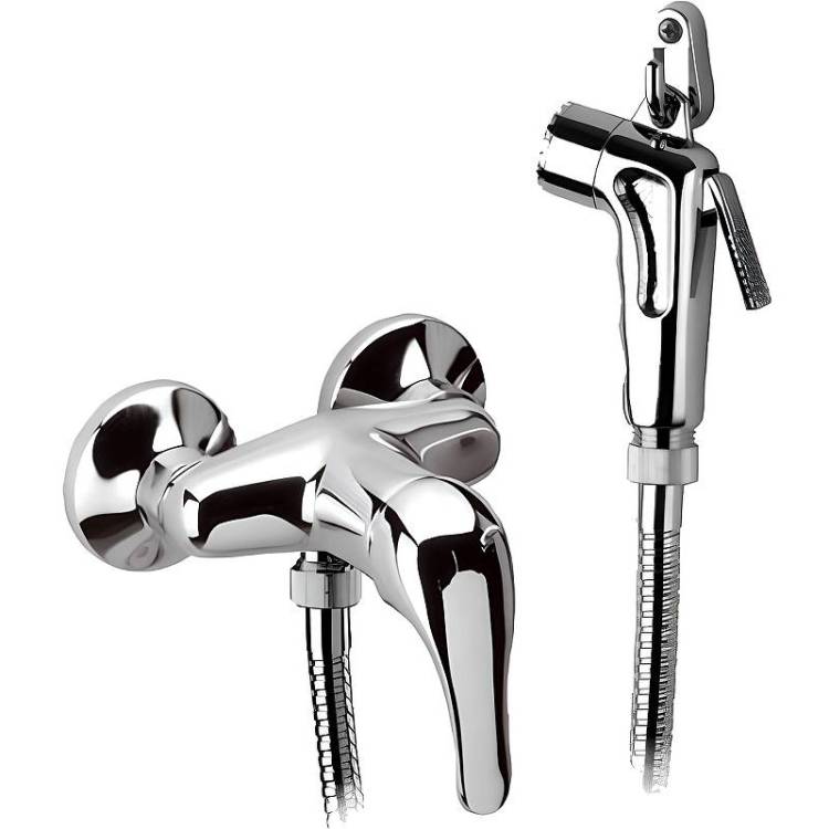 Гигиенический душ Remer C332DP со смесителем, Хром
