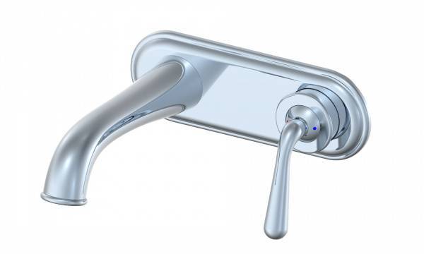 Смеситель для раковины Wonzon & Woghand WW-88869008-CR встраиваемый, хром