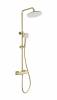 Душевая стойка Wonzon & Woghand WW-B3035-A-BG с термостатом, золото
