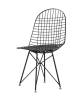 Набор из 4 стульев Stool Group Eiffel AFR-18B-P1 BL/BL X4 черный с черной подушкой фото 5