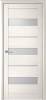 Межкомнатная дверь Albero Прага Глянец остеклённая белый 900x2000