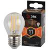 Лампа светодиодная филаментная ЭРА E27 11W 2700K прозрачная F-LED P45-11w-827-E27 Б0047013 фото 4
