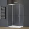 Душевой уголок Vincea Soft 2 VSR-3SO28014CL профиль хром, стекло прозрачное, 140x80x200