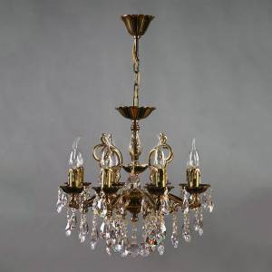 Подвесная люстра Ambiente Leon 2128/8 PB Tear Drop
