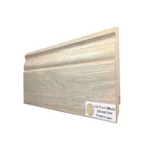 Плинтус МДФ TeckWood цветной Дуб Мистери 2150x100x16