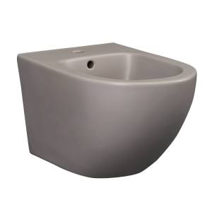 Биде подвесное Splendy Light LI10852V1DM серое матовое