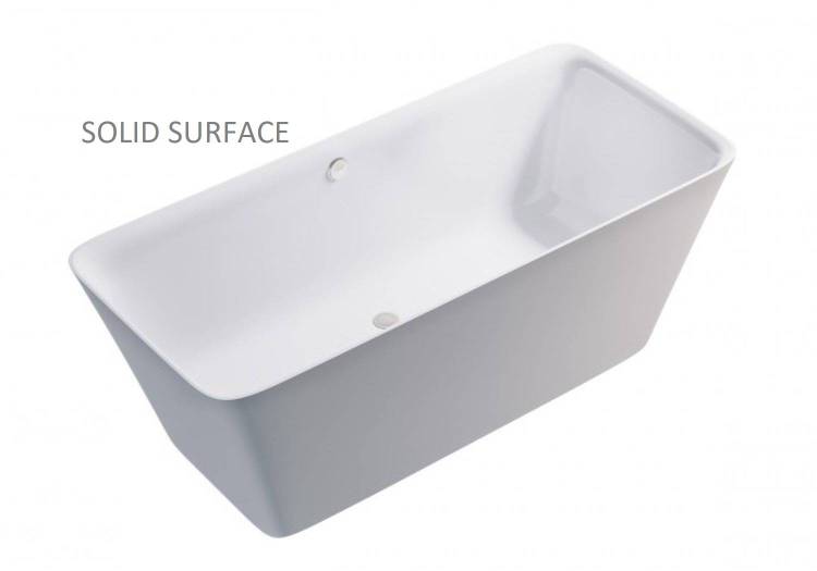 Ванна из искусственного камня Астра-Форм Орион Solid Surface 01010050 170x75 белая матовая
