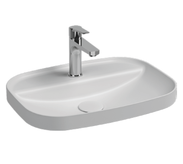 Раковина Isvea Infinity 55 10NF50055SV-2L белый матовый, 55x40