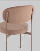 Набор из 4 стульев Stool Group Бриф DD AV 477-C31-K477NEW-7006T-K X4 капучино, каркас капучино муар, велюр фото 7