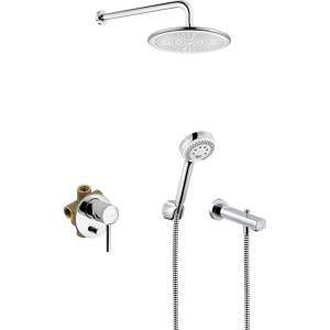 Душевой комплект Kludi Bozz 386310576 с внутренней частью