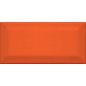 Керамическая плитка Kerama Marazzi Клемансо 16075 Оранжевый Грань 7.4x15
