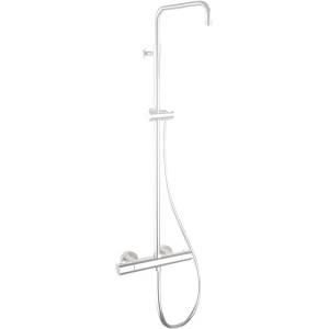 Душевая система Remer Elegance EQ32ASSDBO белый матовый, с термостатом