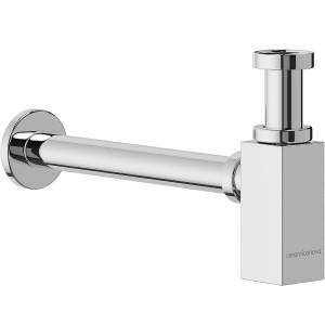 Сифон для раковины Ceramica Nova 70002CH с гидрозатвором, Хром