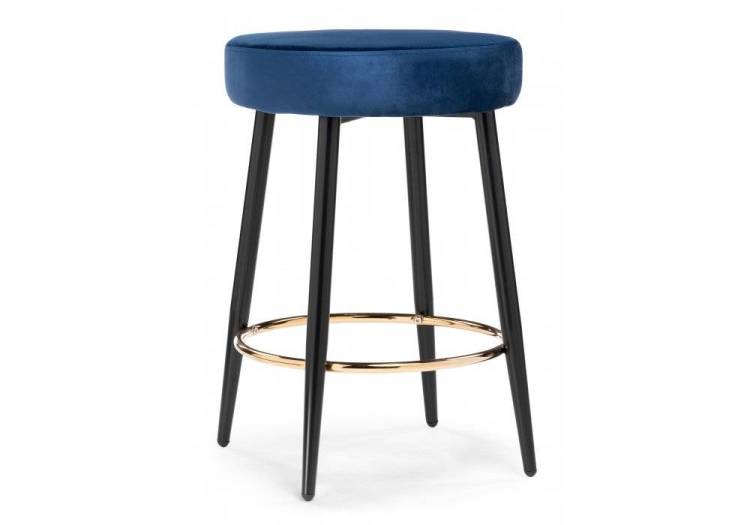 Барный стул Woodville Plato 15058 dark blue