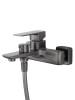 Смеситель для ванны Wonzon & Woghand WW-88639003A-BGM с душем, темный графит фото 4