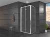 Душевой уголок Cerutti Spa ZQD91T 90x90, профиль хром фото 3