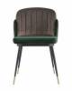 Стул Stool Group Пенелопа FDC8054 FUT-73 + FUT-54 зеленый+коричневый фото 2