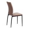 Стул Tetchair Capri (mod. BC565-DC) 24387 бежевый, черный фото 3