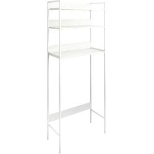Шкаф Sanflor 82613185 белый муар, для туалета