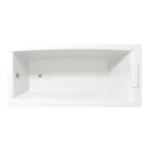 Акриловая ванна Creto Elite 11-18080 белая, 180x80, с каркасом
