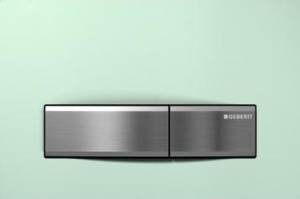 Кнопка смыва Geberit Sigma 50 115.788.SE.5 зеленый, хром
