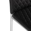 Стул барный Woodville Teon 15515 black, chrome фото 10